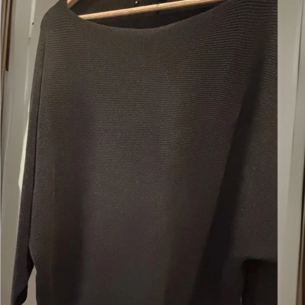 Ralph Lauren Women’s Cotton Blend Charcoal Grey Sweater Tunic size 3X - Picture 10 of 11